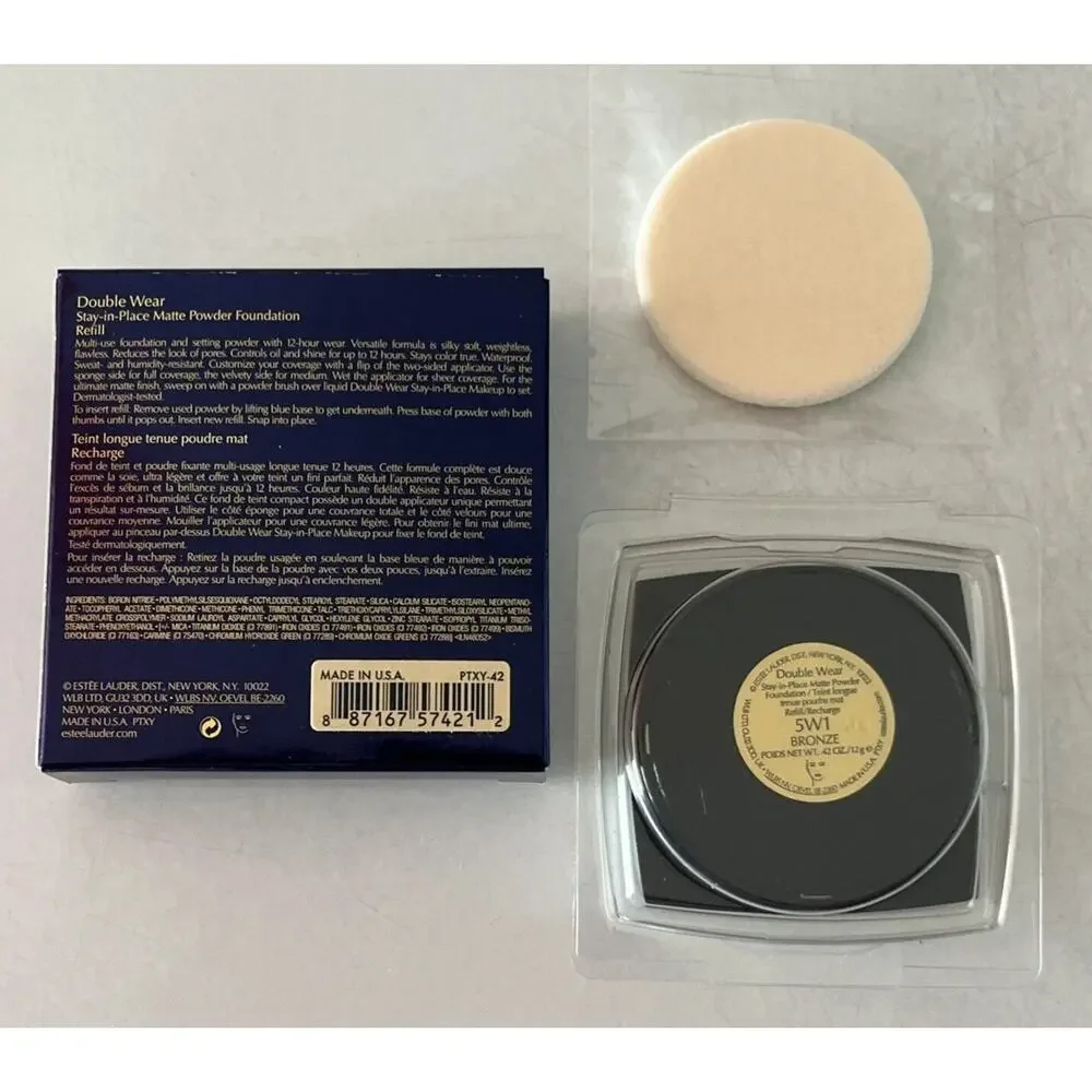 Estée Lauder Double Wear Matte Powder Foundation 8N1 Espresso Full Size